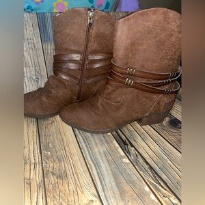 Blowfish Brown Heeled Boots